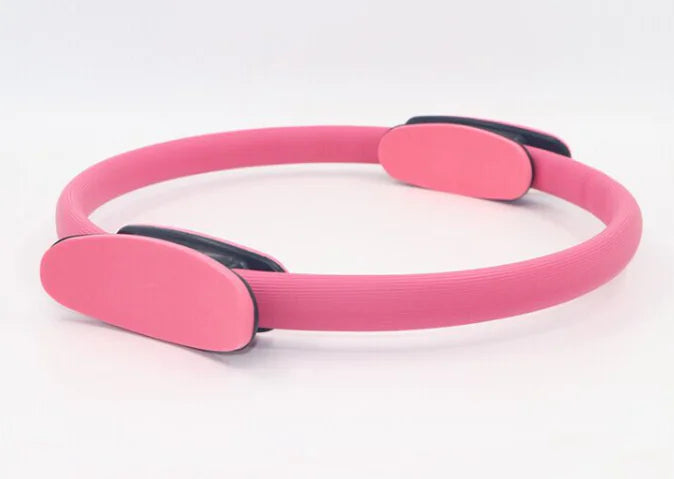 Pilates resistance ring for controlled home exercises
