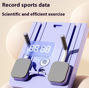 Automatic Rebound Abdominal Wheel Fitness Board