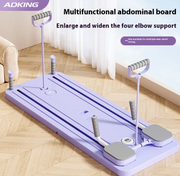 Automatic Rebound Abdominal Wheel Fitness Board