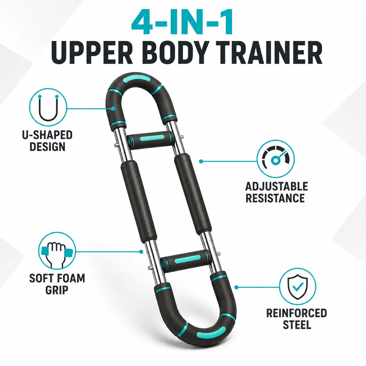 Adjustable U-Shaped Upper Body Strength Trainer