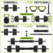 HiMISS 4-in-1 Adjustable Weight Set
