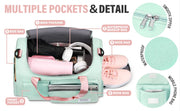 Gym Duffel Bag with Wet and Dry Compartments