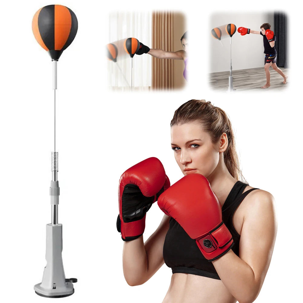 Adjustable Boxing Reflex Ball with Stand
