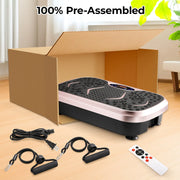 Vibration Plate Exercise Machine with Remote & Bands