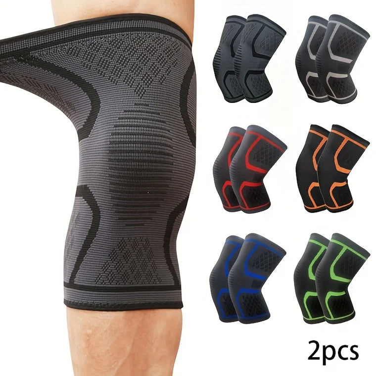 Knit Knee Sleeves — 2-Piece Set