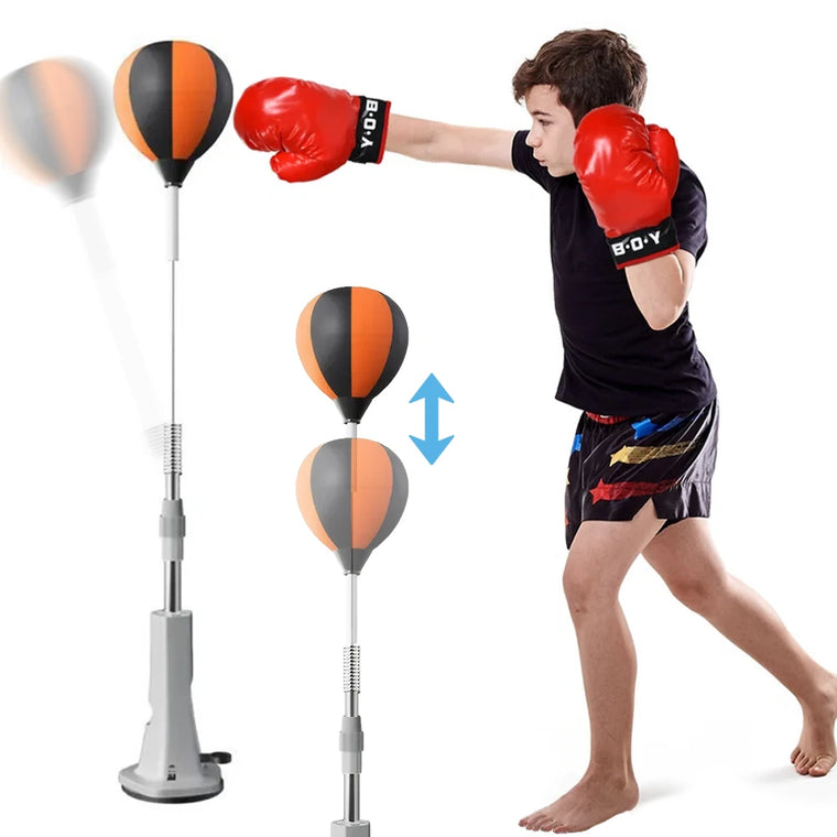 Adjustable Boxing Reflex Ball with Stand