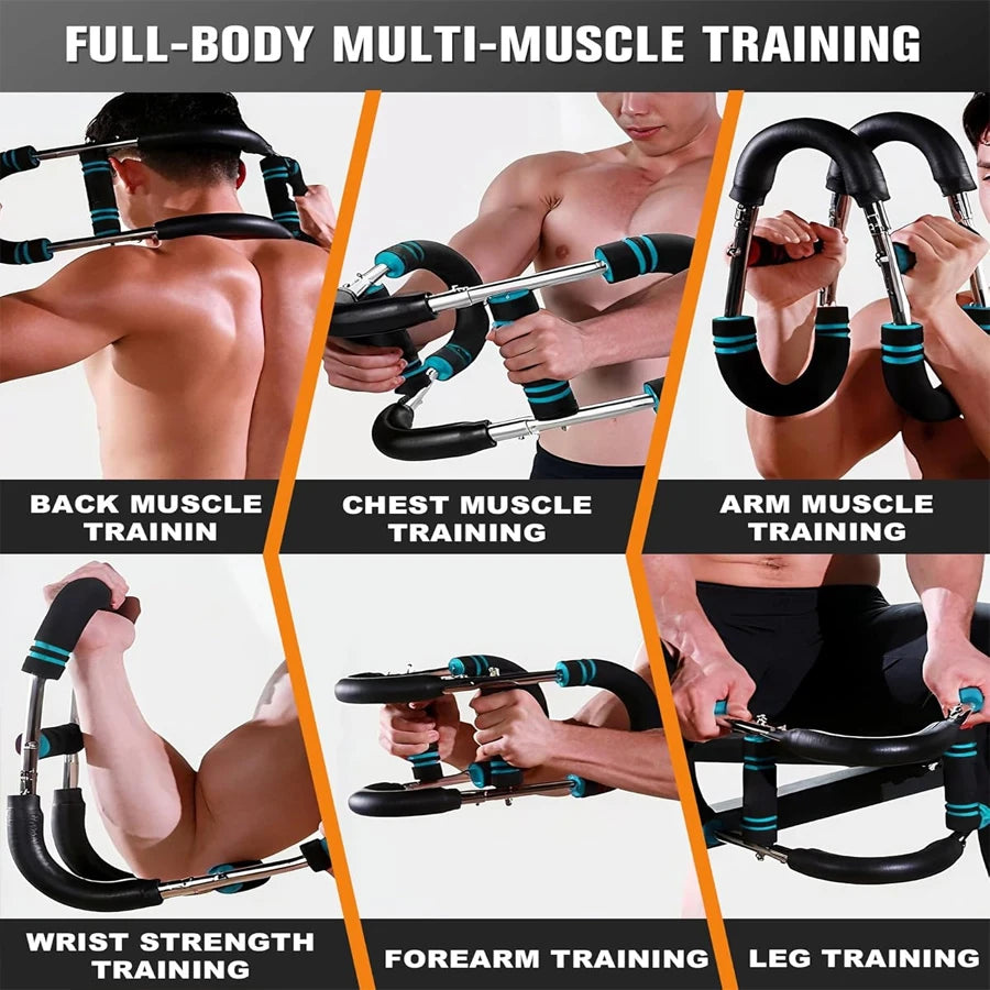 U-Shaped Power Twister for Arm and Chest Training