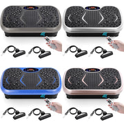 Vibration Plate Exercise Machine with Remote & Bands