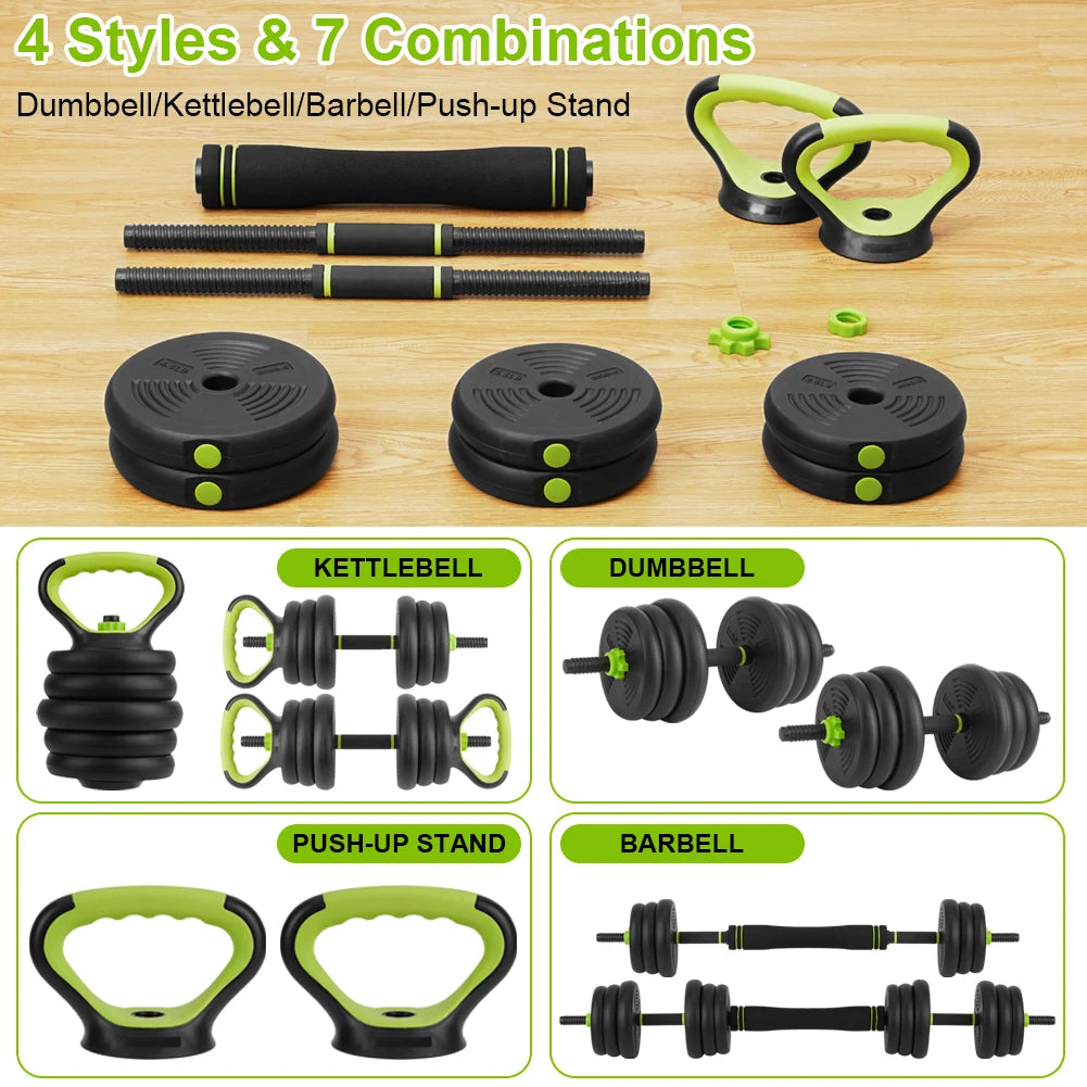 TWISTER.CK 4-in-1 Adjustable Dumbbell Set