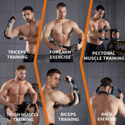U-Shaped Power Twister for Arm and Chest Training