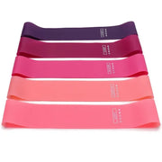 Resistance Bands Set – 5 Rubber Bands for Pilates & Yoga