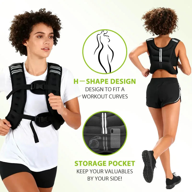 12 lb Weighted Workout Vest