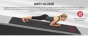Extra Large TPE Yoga Mat, 48" x 72", 6 mm