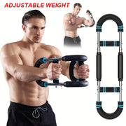 U-Shaped Power Twister for Arm and Chest Training