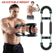 U-Shaped Power Twister for Arm and Chest Training