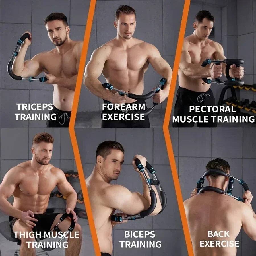 U-Shaped Power Twister for Arm and Chest Training