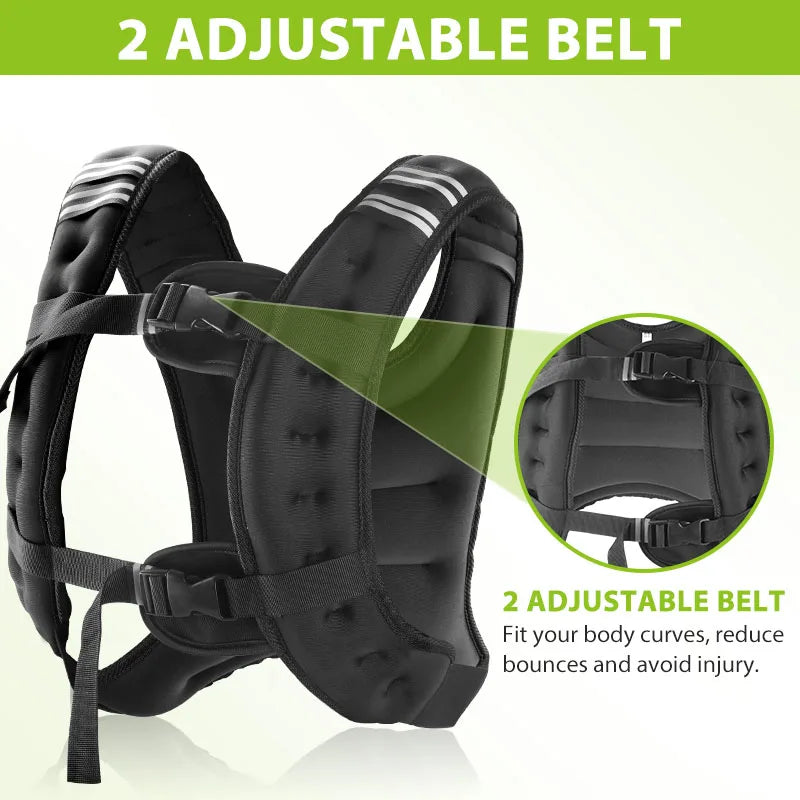 12 lb Weighted Workout Vest