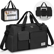 Gym Duffel Bag with Wet and Dry Compartments