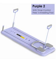 Automatic Rebound Abdominal Wheel Fitness Board